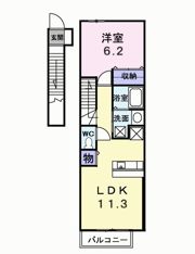 ハーモニーの間取り画像