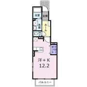 ベルウッドBの間取り画像