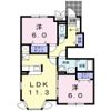 メロウ グローブCの間取り画像