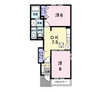 サンリバーヒルズ Aの間取り画像