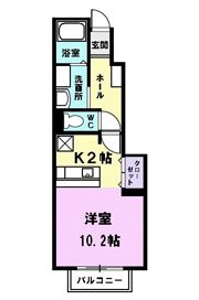 メゾンパレェの間取り画像
