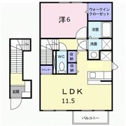 モデルノパラッツォ稲毛Ⅱの間取り画像