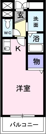 グリーンコートの間取り画像