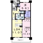ベル グリシーヌの間取り画像