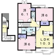 アルバ－ダ・Mの間取り画像