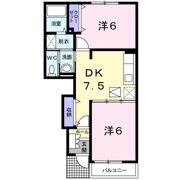 メゾンパルテールの間取り画像
