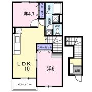 サニーメゾンST Bの間取り画像