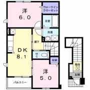 チェリッシュの間取り画像