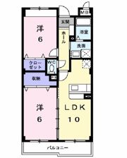 フレスクーラK＆Mの間取り画像
