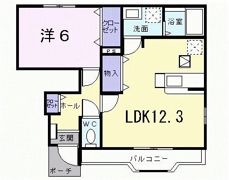 ベルフラワーの間取り画像