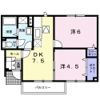 アンソレイエⅠの間取り画像