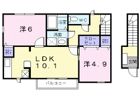 アンソレイエⅠの間取り画像