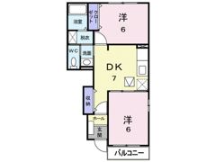セレッソⅡの間取り画像