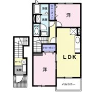 ヴィラ・ユニゾンAの間取り画像