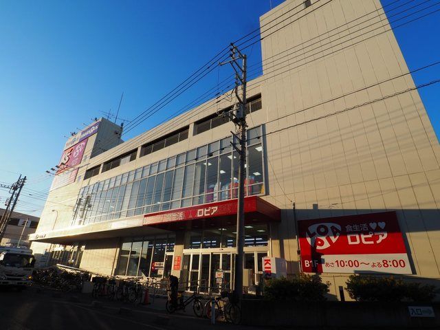 近くのロピアまで650m(徒歩9分)
