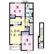 ガーデンヒルズBの間取り画像