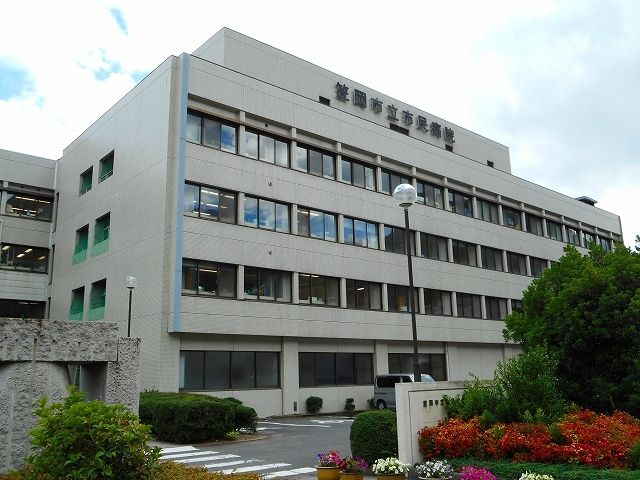近くの笠岡市立市民病院まで450m（徒歩6分）
