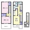 サンライズBの間取り画像