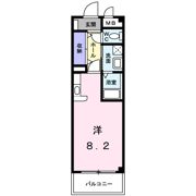 フォンテーヌ東津田の間取り画像