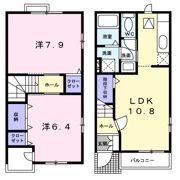 アプリコーゼ Ⅰの間取り画像