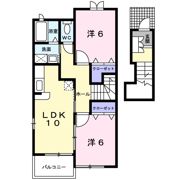 ル・レーヴBの間取り画像