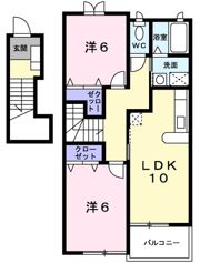 サンセールⅡの間取り画像