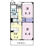 アロースの間取り画像