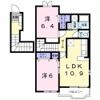 グランウエストAの間取り画像