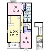 サニーセレーノⅡの間取り画像