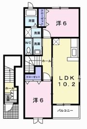 エレガンシアの間取り画像
