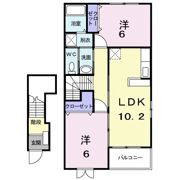 グラース・ヒルAの間取り画像