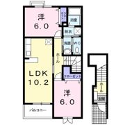 ゼファーⅡの間取り画像