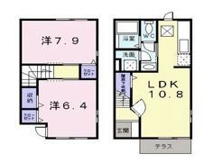 ラック レニイの間取り画像