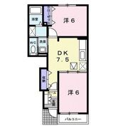 コニファーⅡ番館Aの間取り画像