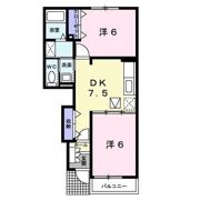 コニファーⅡ番館Bの間取り画像