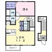 アネーロ ヒルⅢの間取り画像