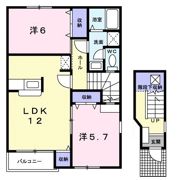 グランツ壱番館の間取り画像