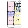 クラージュ アンの間取り画像