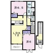 Belle Maison桜Ⅱの間取り画像