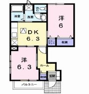ポラリス大湊の間取り画像