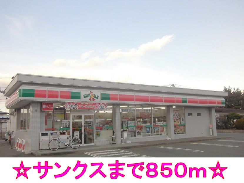 近くのコンビニまで850m（徒歩11分）