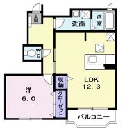 ロイヤルヒルズ高松の間取り画像