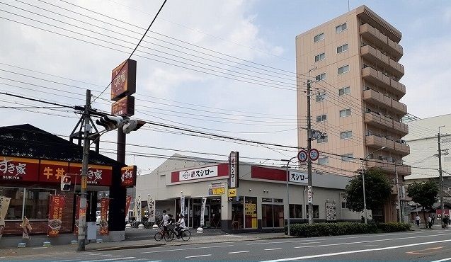 近くのスシロー東淀川2号店様まで130m（徒歩2分）