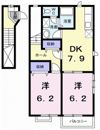 シャルマンコート広沢Cの間取り画像