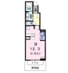 カフェオーレBAN Ⅱの間取り画像