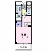 ビバーチェの間取り画像