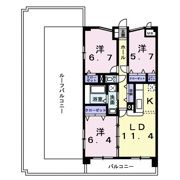 プラウ正木の間取り画像
