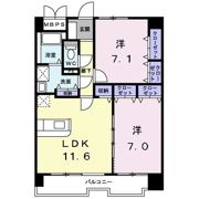 PLEASURESの間取り画像