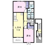 エクセランフルールⅠの間取り画像