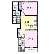 エクセランフルールⅡの間取り画像